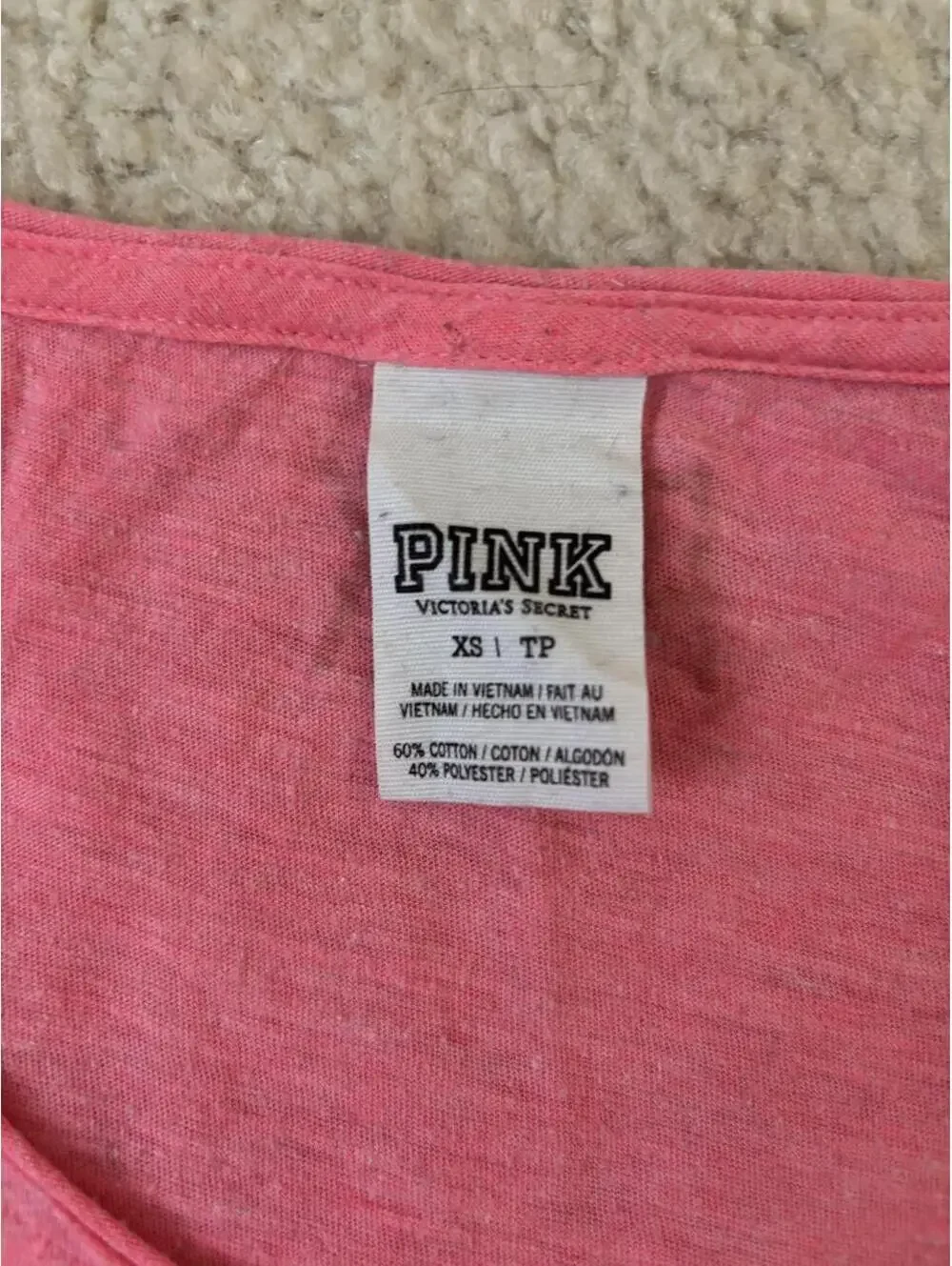 VS PINK Sequin shirt